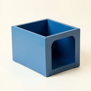 Spruce Dale Empty Furniture-Style Litter Enclosure - Blue (synthetic illustration; no displayed measurements)