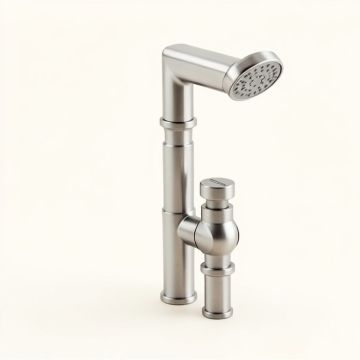 Rainfall Pressure Balanced Shower Faucet With Rough-In Valve (synthetic illustration; no displayed measurements)