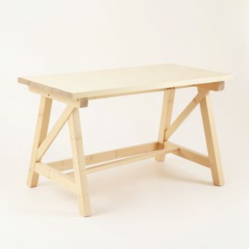 Willow Canyon Empty Workshop Workbench - Cream (synthetic illustration; no displayed measurements)