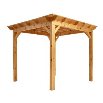 Breeze 8 Ft. W X 10 Ft. D Solid Wood Pergola