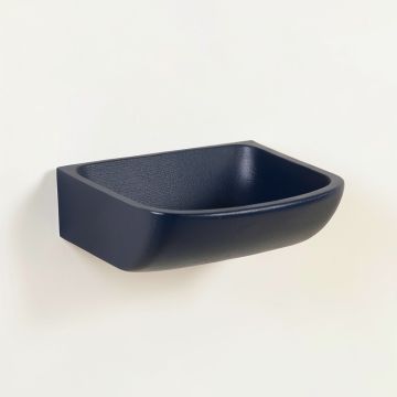 Slate Edge Wall-Mounted Cat Perch - Navy (synthetic illustration; no displayed measurements)