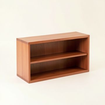 Wren Branch Low Bookcase - Terracotta (synthetic illustration; no displayed measurements)