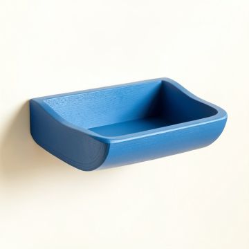 Dawn Dale Wall-Mounted Cat Perch - Blue (synthetic illustration; no displayed measurements)