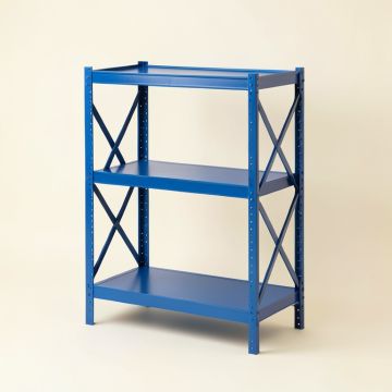 Slate Branch Empty Seed-Starting Shelving Unit Without Lights - Blue (synthetic illustration; no displayed measurements)