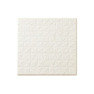 Summit Arc Uninstalled Square Decorative Tile - White