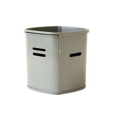 Aspen Crossing Closed Garden Compost Bin - Gray