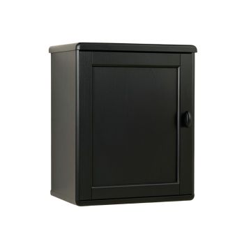Ash Crest Wall-Mounted Laundry Cabinet - Black