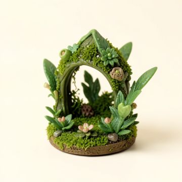 Pocola Miniature Enchanted Fairy Garden (synthetic illustration; no displayed measurements)