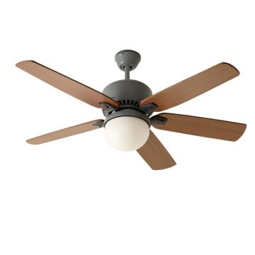 20 '' Haya 3 - Blade Caged Ceiling Fan With Remote Control And Light Kit Included