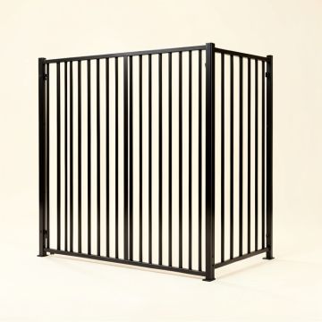 4 Ft. H X 2 Ft. W Screen Series Web Metal Privacy Screen (synthetic illustration; no displayed measurements)