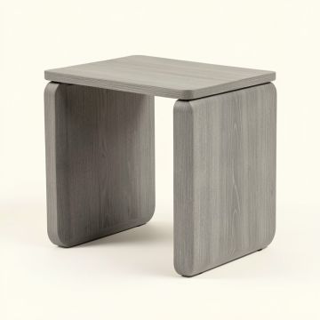 Dune Crest Side Table - Gray (synthetic illustration; no displayed measurements)