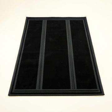 Glen Bridge Rectangular Outdoor Rug - Black (synthetic illustration; no displayed measurements)