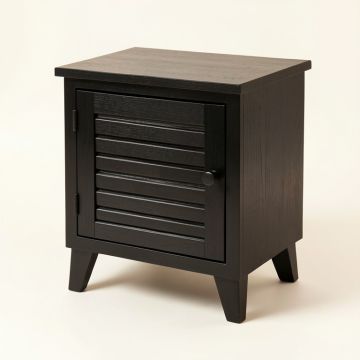 Reed Canyon Nightstand - Black (synthetic illustration; no displayed measurements)