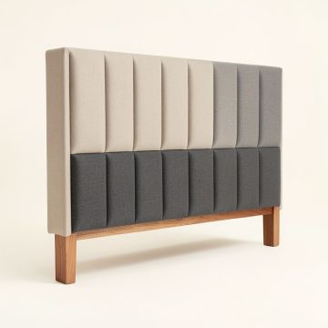 Austwell Upholstered Panel Headboard (synthetic illustration; no displayed measurements)