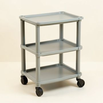 3-Tier Mobile Laundry Cart (synthetic illustration; no displayed measurements)