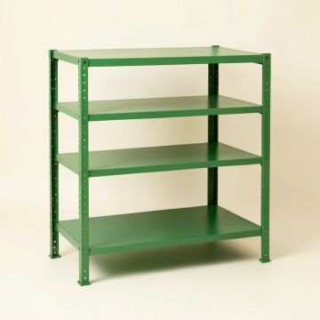 Ridge Bluff Empty Seed-Starting Shelving Unit Without Lights - Green (synthetic illustration; no displayed measurements)