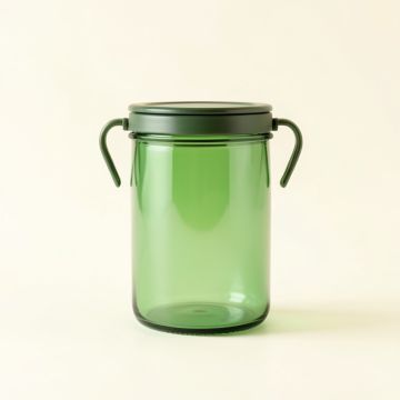 Flint Branch Storage Canister With Lid - Green (synthetic illustration; no displayed measurements)