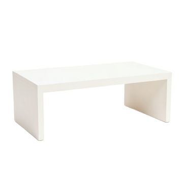 Slate Field Desktop Monitor Riser - White