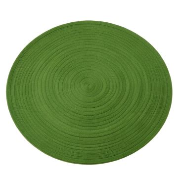 Meadow Bluff Round Area Rug - Green