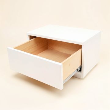 River Bluff Under-Desk Drawer Unit - White (synthetic illustration; no displayed measurements)