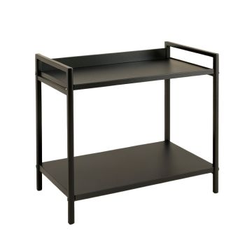 Alder Branch Empty Countertop Canister Rack - Black