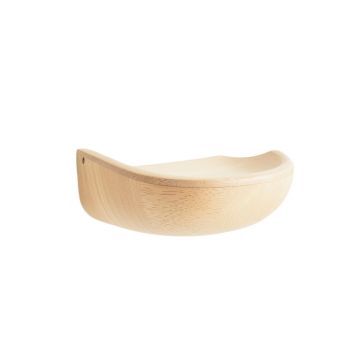 Oak Bend Wall-Mounted Cat Perch - Ivory