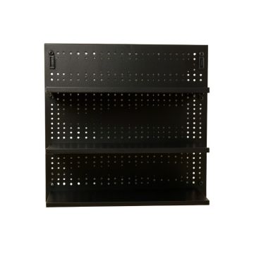 Cove Bluff Empty Wall-Mounted Tool Organizer Panel - Black