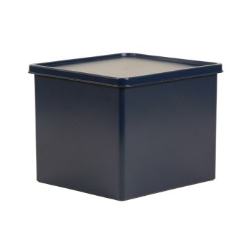 Willow Arc Closed Outdoor Storage Box - Navy