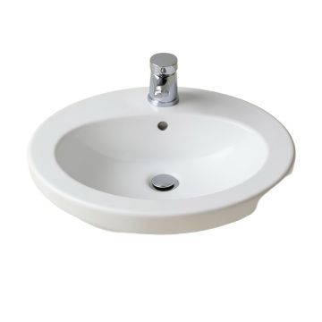 Oval Undermount Bathroom Sink