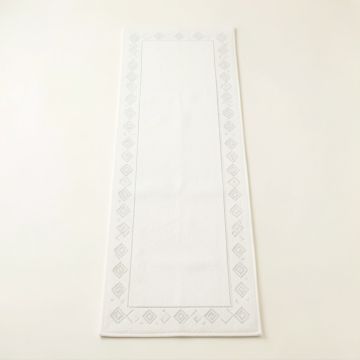 Juniper Crest Narrow Runner Rug - White (synthetic illustration; no displayed measurements)