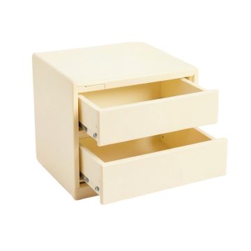 Laurel Dale Small-Parts Storage Drawer Cabinet - Ivory