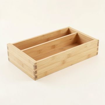 Cedar Branch Empty Pantry Drawer Organizer Insert - Beige (synthetic illustration; no displayed measurements)