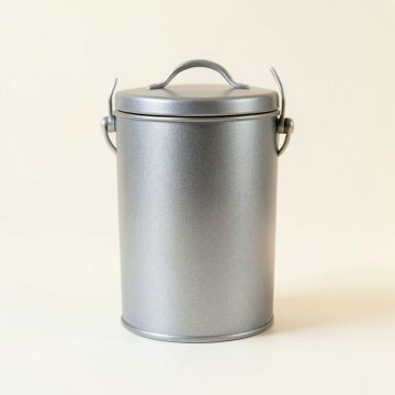 Olive Bridge Storage Canister With Lid - Gray (synthetic illustration; no displayed measurements)