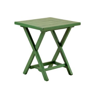 Holly Canyon Compact Balcony Table - Green