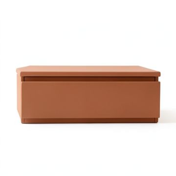 Heath Crossing Desktop Monitor Riser - Terracotta (synthetic illustration; no displayed measurements)