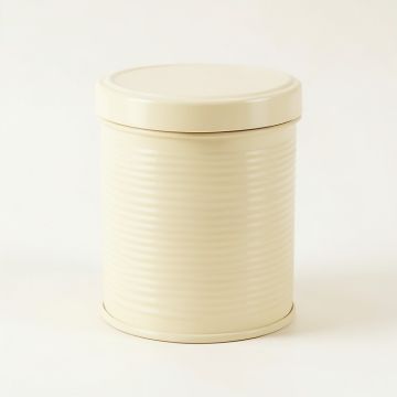 Slate Brook Storage Canister With Lid - Cream (synthetic illustration; no displayed measurements)