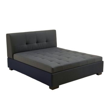 Rayners Tufted Upholstered Low Profile Storage Platform Bed