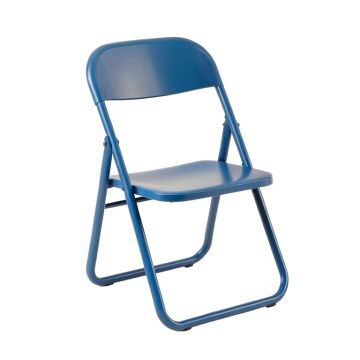 Meadow Brook Folding Outdoor Chair - Blue
