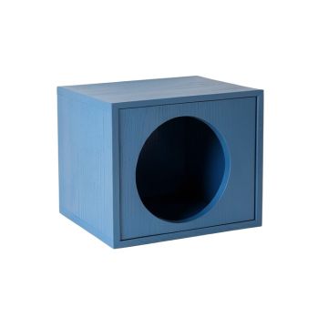Meadow Dell Wall-Mounted Cat Perch - Blue