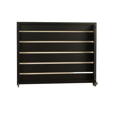 Wren Arc Empty Wall-Mounted Tool Organizer Panel - Black