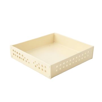 Pine Branch Empty Under-Desk Cable Tray - Cream