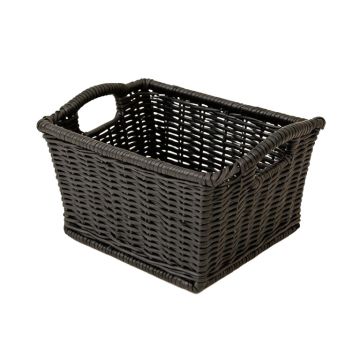 Bay Bend Empty Storage Basket - Black