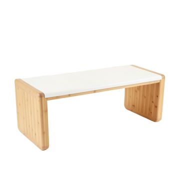 Ash Field Indoor Bench - White