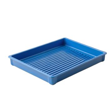 Vale Edge Empty Under-Desk Cable Tray - Blue
