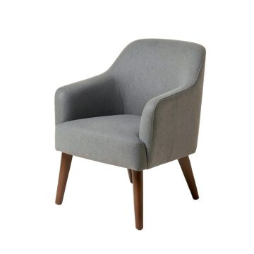 Wangara Upholstered Parsons Chair In Gray