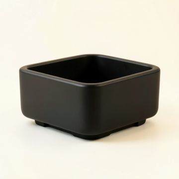 Elm Bridge Empty Railing Planter With Integral Brackets - Black (synthetic illustration; no displayed measurements)