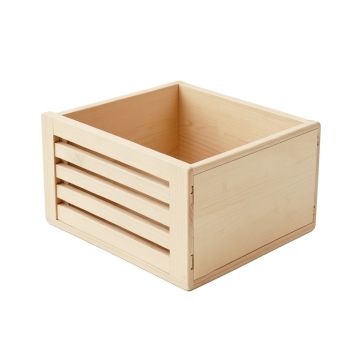 Cove Crossing Empty Furniture-Style Litter Enclosure - Beige (synthetic illustration; no displayed measurements)