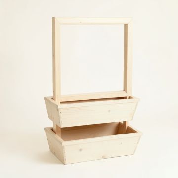 Maple Bend Empty Vertical Garden Frame - Ivory (synthetic illustration; no displayed measurements)