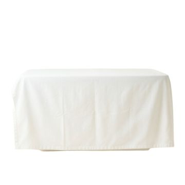 Vale Branch Flat Bed Sheet - White