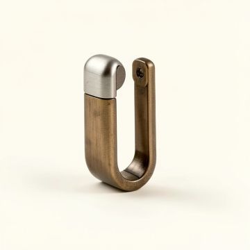 Double Roller Shower Curtain Hook (synthetic illustration; no displayed measurements)